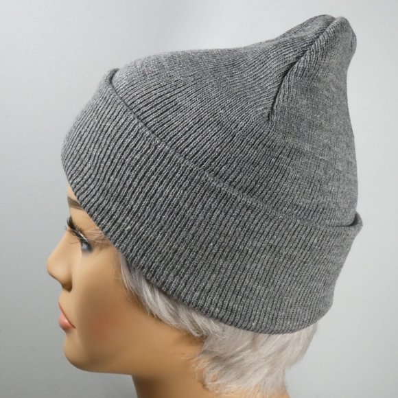 Caterpillar - CAT logo Knit Cap Beanie Gray - Picture 9 of 11